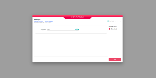 Lightbox layout