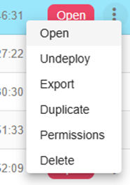 Workflow actions